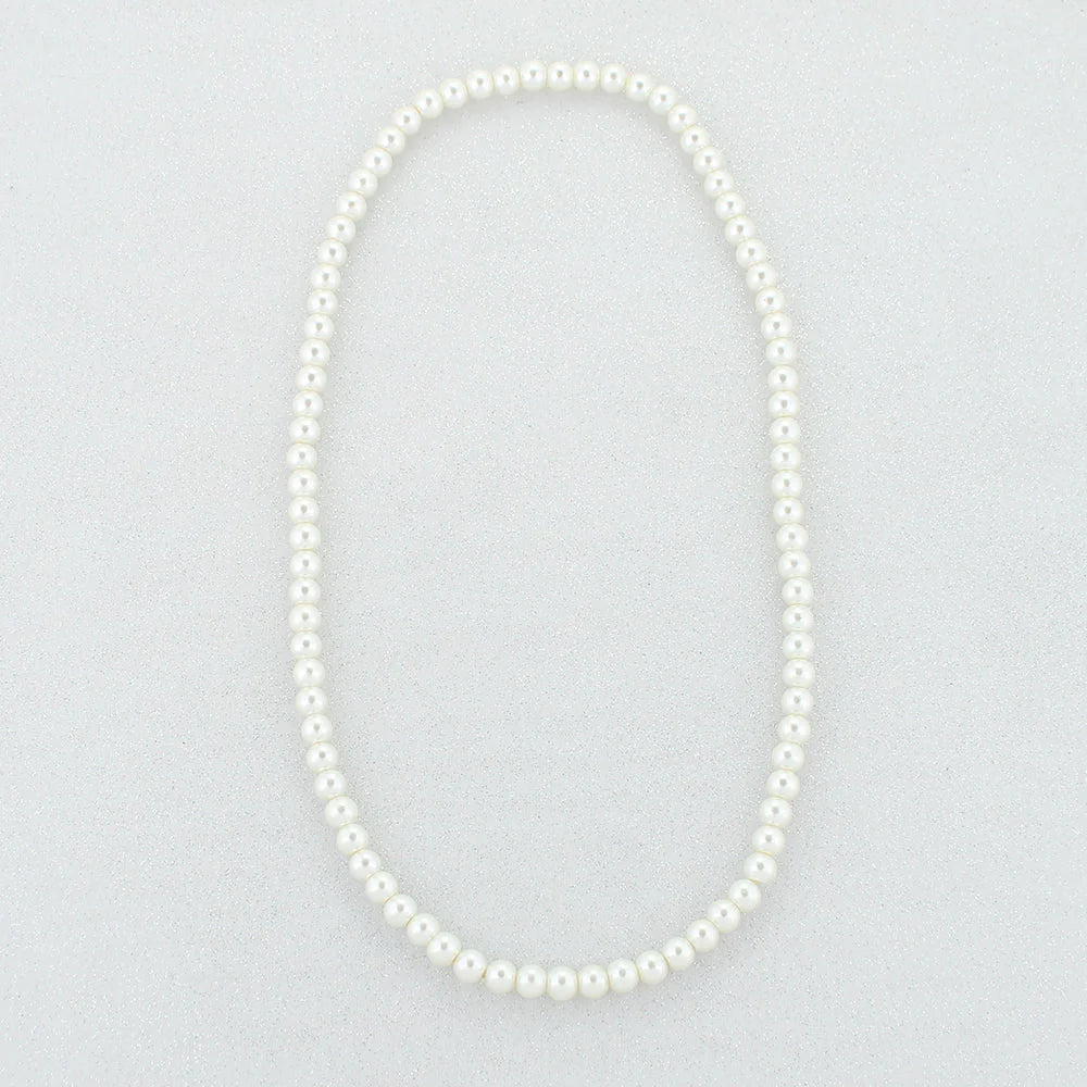 24" Iridescent Bead Stretch Necklace