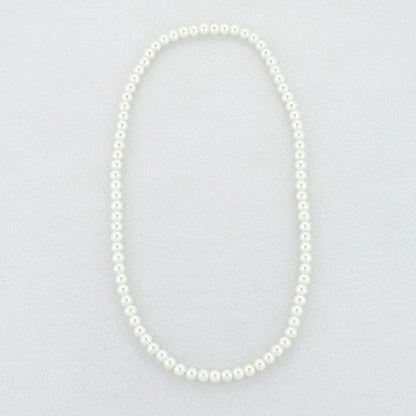 24" Iridescent Bead Stretch Necklace