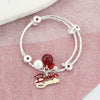 Oklahoma Slogan Wrap Bracelet - Fan Sparkle