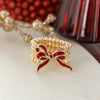 Red Bow Stretch Ring