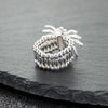 Crystal Spider Stretch Ring