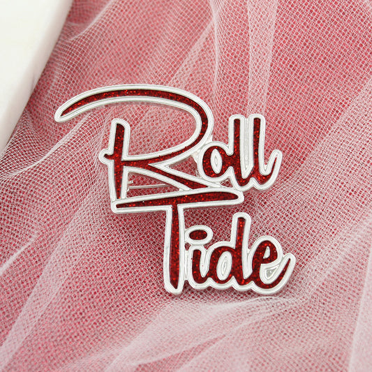 Roll Tide Alabama Pin - Fan Sparkle
