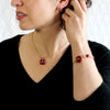 Ladybug Stud Earrings