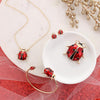 Ladybug Cuff Bracelet