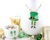 Dangle Leg Leprechaun Hat Convertible Pin/Pendant