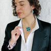 Crystal Shamrock St. Patrick’s Day Convertible Pin/Pendant