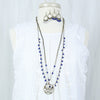 34” Kentucky Vintage Style Cutout Slogan Necklace