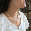 Tennessee Huggie Hoop Earrings w/ Enamel Logo