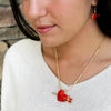 Crystal Heart w/Arrow Convertible Pin/Pendant