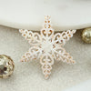 Gold Rustic Snowflake Gift Set