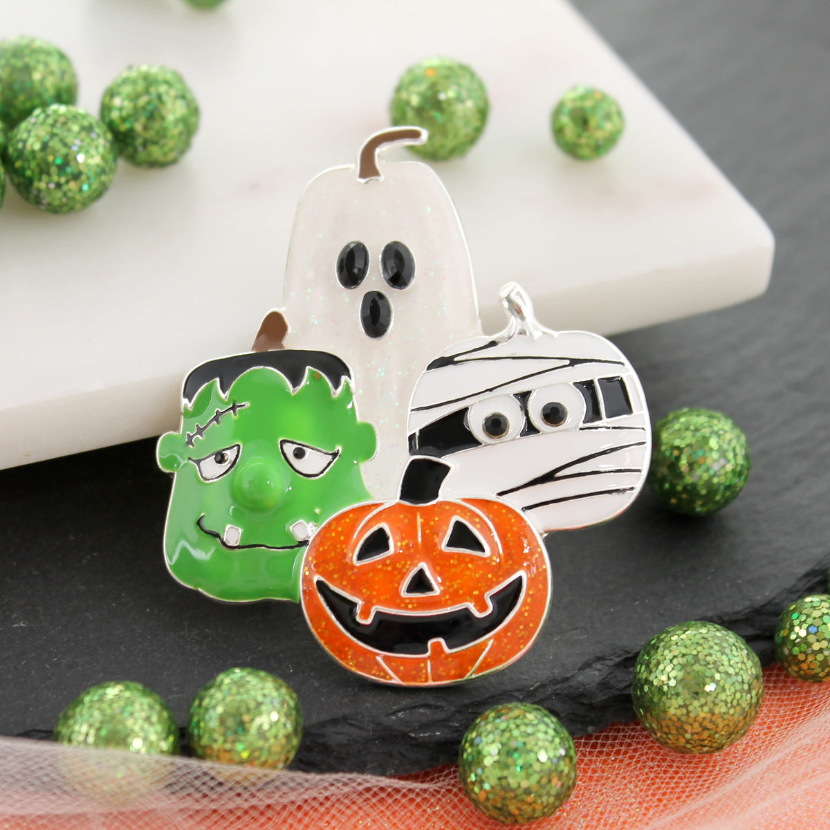Halloween Gang Convertible Pin/Pendant