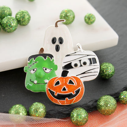 Halloween Gang Convertible Pin/Pendant