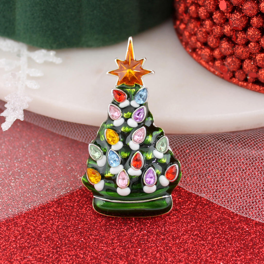 Ceramic Tree Convertible Pin/Pendant
