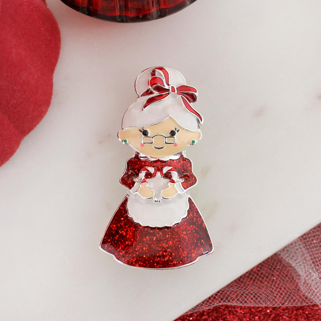 Mrs. Claus Convertible Pin/Pendant