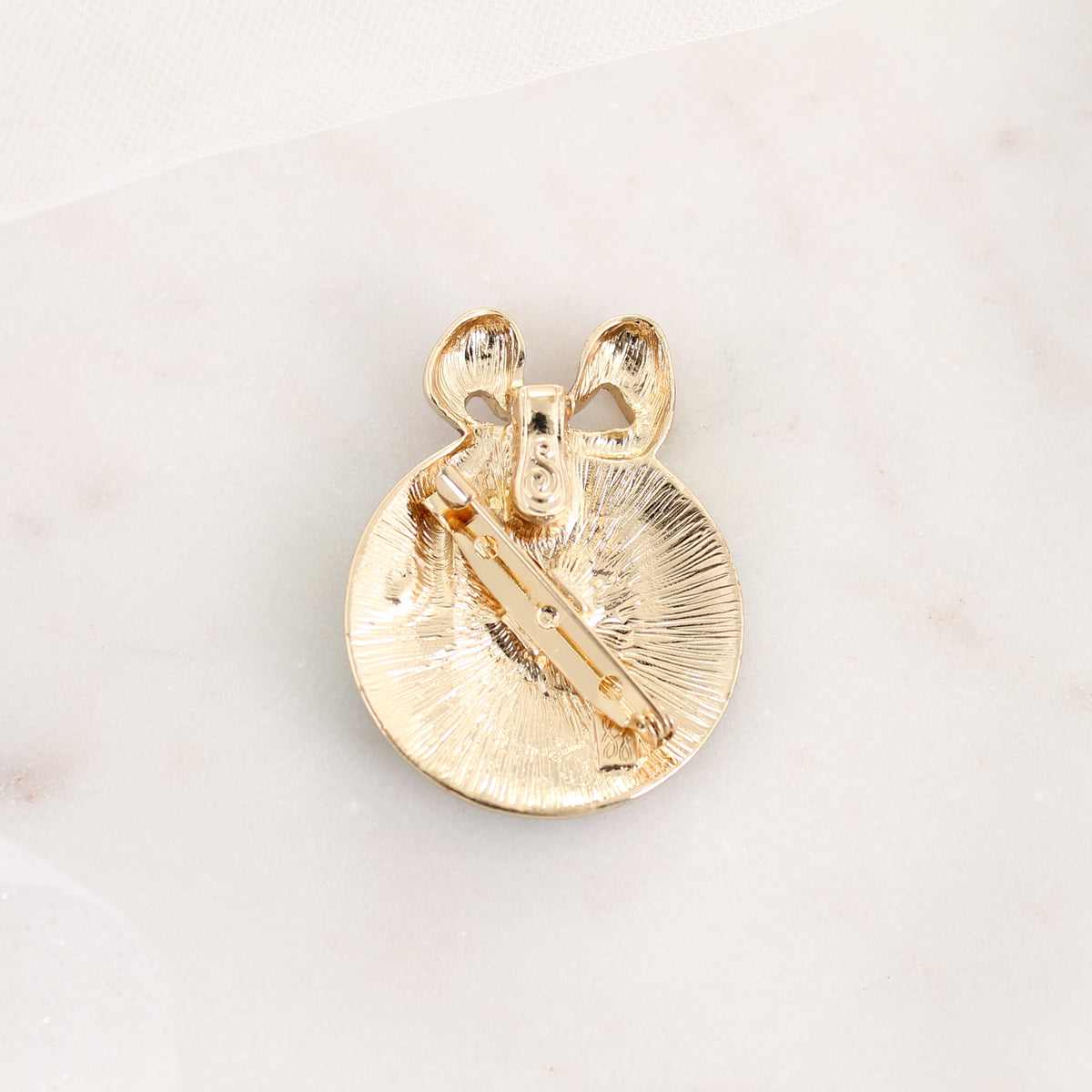 Vintage Crystal Ornament Convertible Pin/Pendant