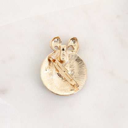 Vintage Crystal Ornament Convertible Pin/Pendant