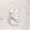 Easter Bunny w/Carrot Convertible Pin/Pendant