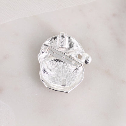 Santa Face Convertible Pin/Pendant