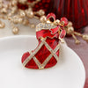 Vintage Stocking Convertible Pin/Pendant