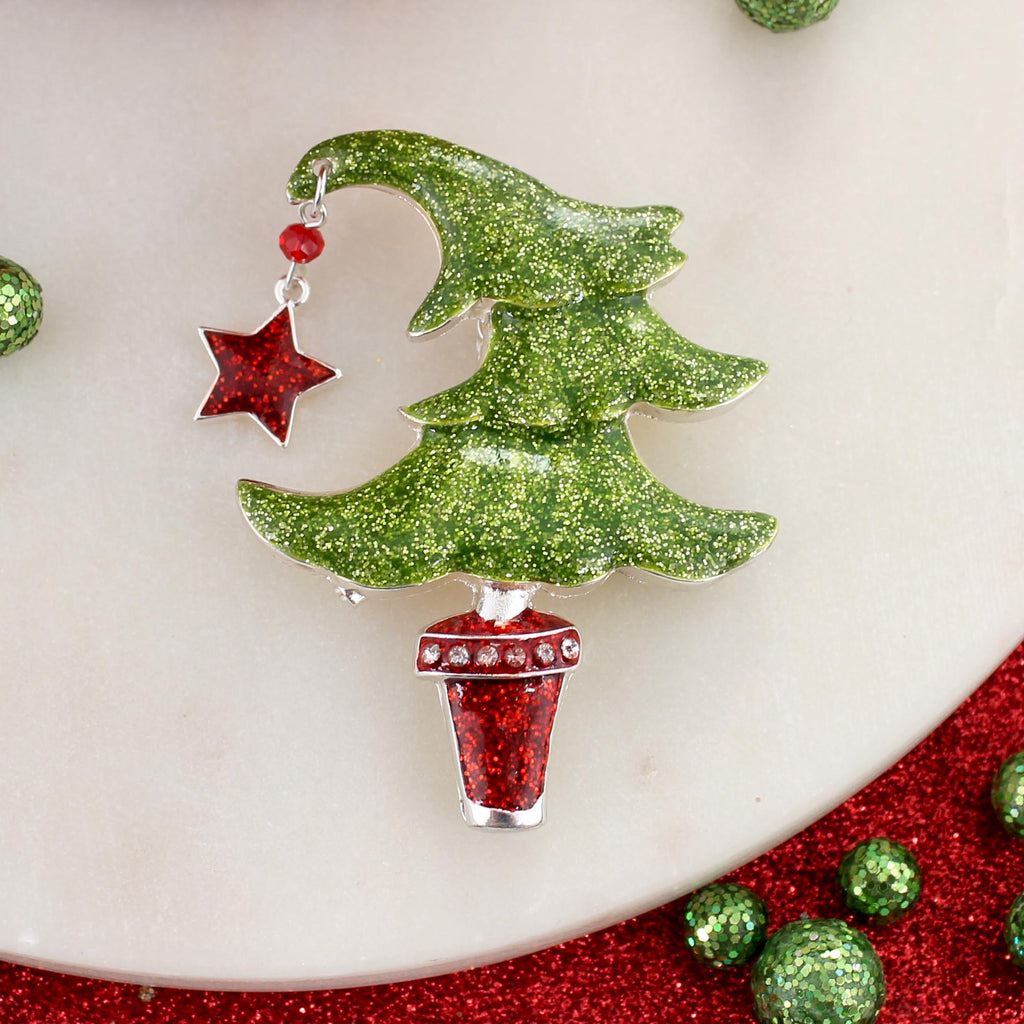 Funky Tree Convertible Pin/Pendant
