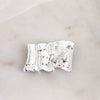 Crystal Waving Flag Convertible Pin/Pendant
