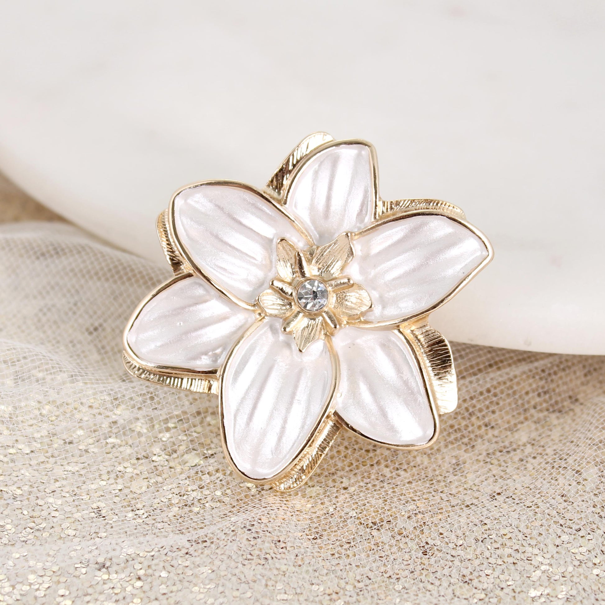 Easter Lily Convertible Pin/Pendant
