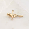 Crystal Infinity Cross Convertible Pin/Pendant