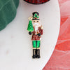 Vintage Christmas Nutcracker Pin/Pendant