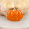 Orange & Gold Enamel Fall Pumpkin Pin/Pendant