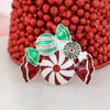 Peppermint Christmas Convertible Pin/Pendant