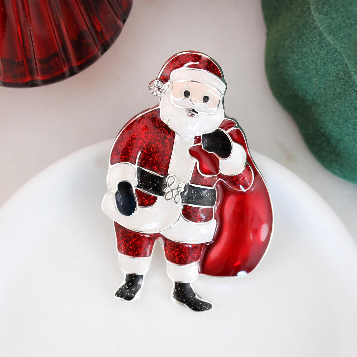 Santa Claus Pin/Pendant
