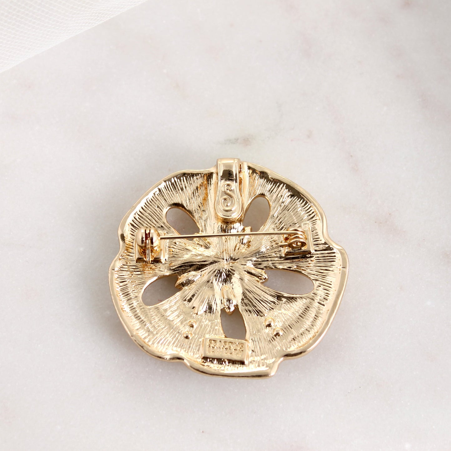 Sand Dollar Convertible Pin/Pendant