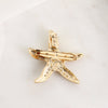 Crystal Starfish Convertible Pin/Pendant