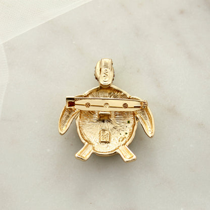 Sea Turtle Convertible Pin/Pendant