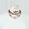 Alabama Wood Bead Stretch Necklace/Bracelet