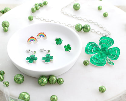 Shamrock St. Patrick’s Day Convertible Pin/Pendant