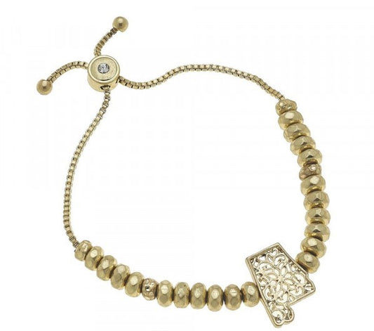 Alabama Stretch Filigree Bracelet - Fan Sparkle