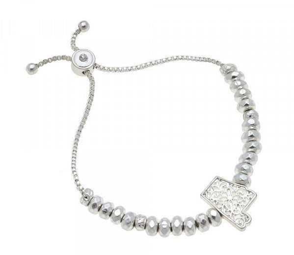 Alabama Stretch Filigree Bracelet - Fan Sparkle