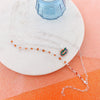 18 - 32” Florida Paperclip Chain & Enamel Logo Necklace Set