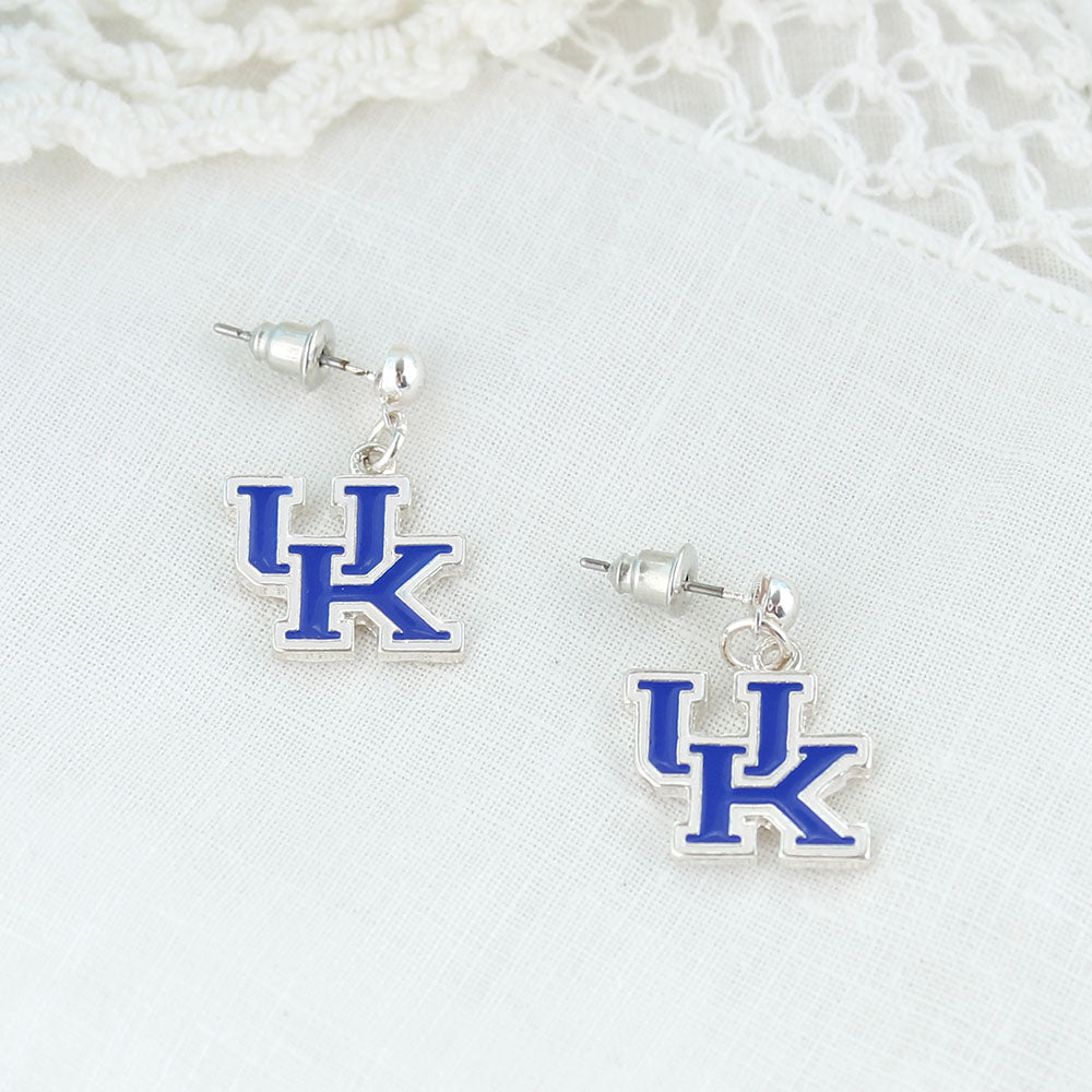 Kentucky Enamel Logo Earrings