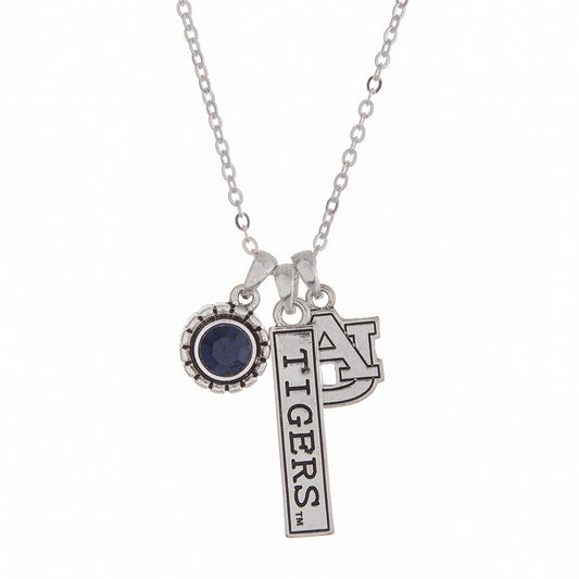 Auburn Charm Necklace - Fan Sparkle