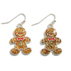 Gingerbread Man Earring - Fan Sparkle