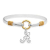 Alabama Logo Bangle Bracelet - Fan Sparkle
