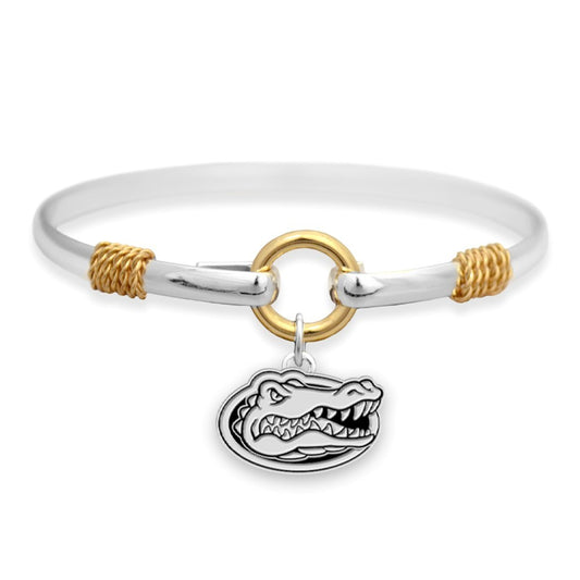 Florida Logo Bangle Bracelet - Fan Sparkle