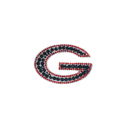 Georgia Rhinestone Crystal Pin - Fan Sparkle