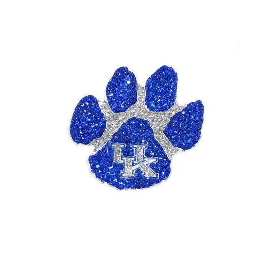 Kentucky "Paw" Rhinestone Crystal Pin - Fan Sparkle