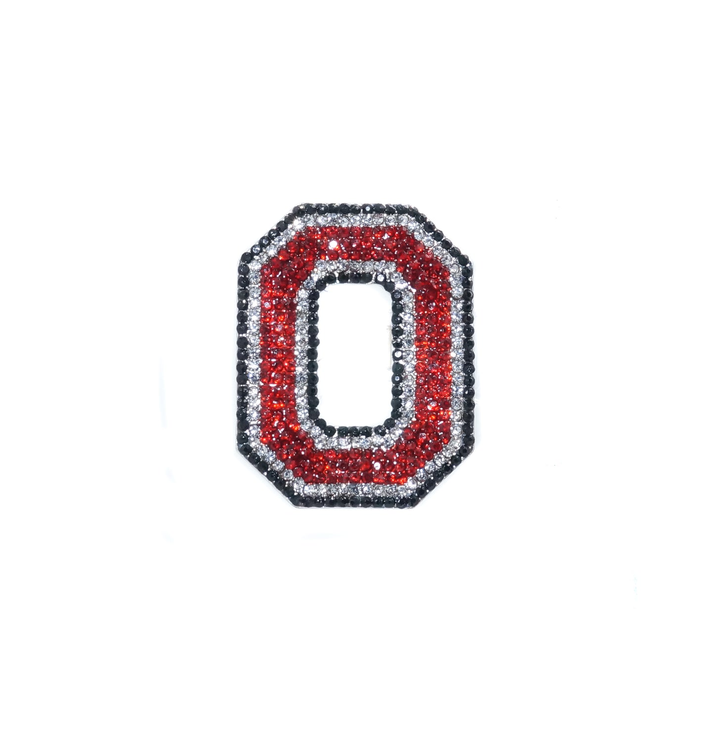 Ohio State Rhinestone Crystal Pin - Fan Sparkle