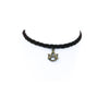 Auburn Braided Suede Choker - Fan Sparkle