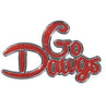 Georgia Slogan Pin - Fan Sparkle