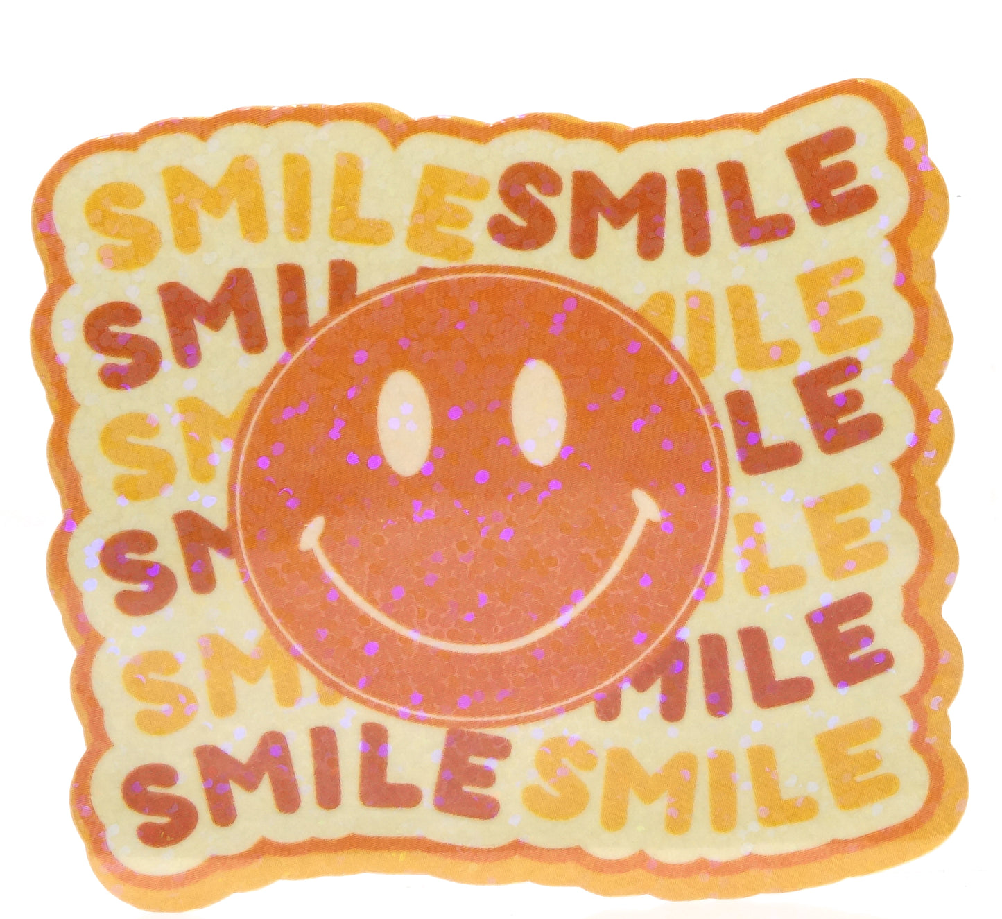 Smile Sticker - Fan Sparkle